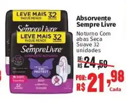 Supermercados Mateus Absorvente Sempre Livre oferta