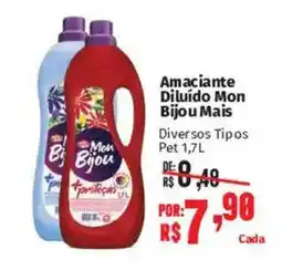 Supermercados Mateus Amaciante Diluído Mon Bijou Mais oferta