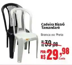 Supermercados Mateus Cadeira Bistrô Tamandaré oferta