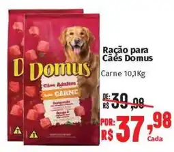 Supermercados Mateus Ração para Cães Domus oferta
