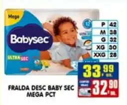 Higa's Supermercado Fralda desc baby sec mega pct oferta