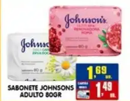 Higa's Supermercado Sabonete johnsons adulto oferta