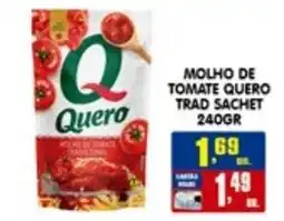 Higa's Supermercado Molho de tomate quero trad sachet oferta