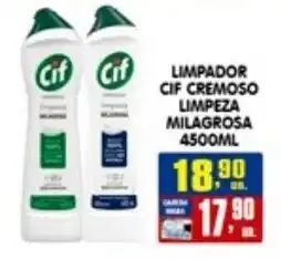 Higa's Supermercado Limpador cif cremoso limpeza milagrosa oferta