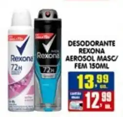 Higa's Supermercado Desodorante rexona rexona rexona aerosol masc/ fem oferta