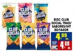 Higa's Supermercado Bisc club social trad sabores/int oferta