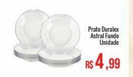 Prato duralex astral fundo