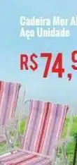 Mart Minas Cadeira mor alta aço oferta