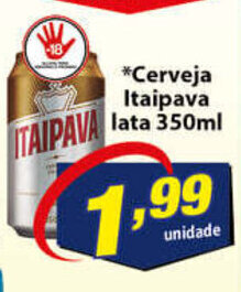 Cerveja Itaipava lata 350ml