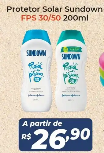 Protetor Solar Sundown FPS30/50 200ml