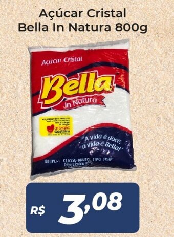 Atakarejo Acucar Cristal Bella In Natura 800g oferta
