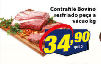 Vencedor Atacadista Contrafile Bovino resfriado peca a vacuo 1kg oferta