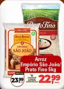 Safra Supermercados Arroz Empório São João/ Prato Fino oferta
