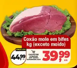 Safra Supermercados Coxão mole em bifes oferta
