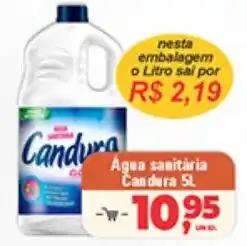 Safra Supermercados Água sanitária Candera oferta