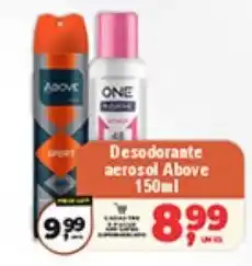 Safra Supermercados Desodorante aerosol Above oferta