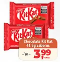Safra Supermercados Chocolate Kit Kat sabores oferta