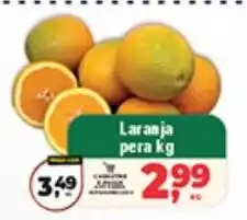 Safra Supermercados Laranja pera oferta