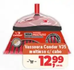 Safra Supermercados Vassoura Condor V35 multiuso c/cabo oferta