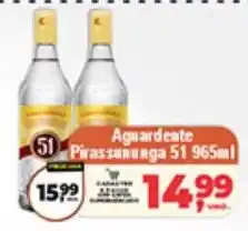 Safra Supermercados Aguardente 51 Pirassununga 51 oferta
