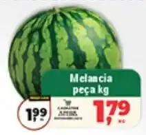 Safra Supermercados Melancia peça oferta