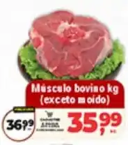 Safra Supermercados Músculo bovino oferta