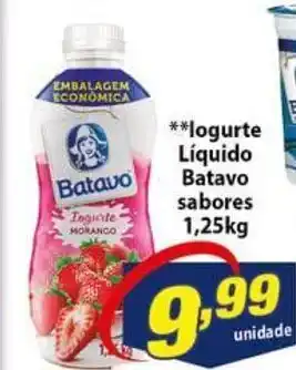 Vencedor Atacadista Iogurte Liquido batavo Sabores1.25kg oferta