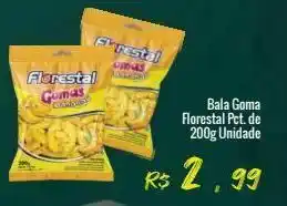 Bala goma florestal pct. de 200g