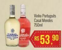 Mart Minas Vinho português casal mendes 750ml oferta