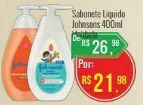 Mart Minas Sabonete liquido johnsons 400ml oferta