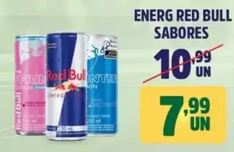Energ red bull sabores