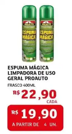 Assaí Atacadista Espuma mágica limpadora de uso geral proauto frasco oferta