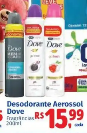Supermercados Mateus Desodorante Aerossol Dove oferta