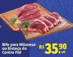 Supermercados Mateus Bife para Milanesa Ou Bisteca do Contra Filé oferta
