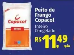 Supermercados Mateus Peito de Frango Copacl Inteiro Congelado oferta