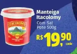 Supermercados Mateus Manteiga Itacolomy Com Sal Pote oferta