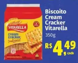 Supermercados Mateus Biscoito Cream Cracker Vitarella oferta