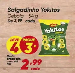 Dia Salgadinho Yokitos Cebola oferta