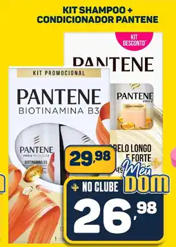 Dom Atacadista Kit shampoo + condicionador pantene oferta