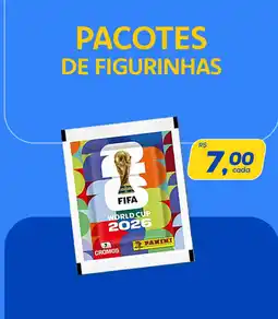 Cometa Supermercados Pacotes de figurinhas oferta