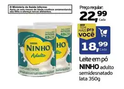 Cometa Supermercados Leite em pó NINHO adulto semidesnatado lata oferta