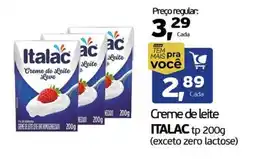 Cometa Supermercados Creme de leite ITALAC tp oferta