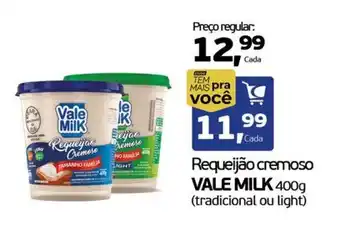 Cometa Supermercados Requeijão cremoso VALE MILK oferta