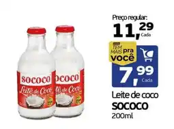 Cometa Supermercados Leite de coco SOCOCO oferta