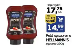 Cometa Supermercados Ketchup supreme HELLMANN'S squeeze oferta