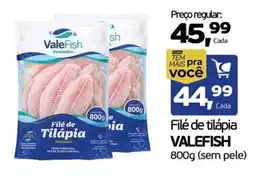Cometa Supermercados Filé de tilápia VALEFISH (sem pele) oferta