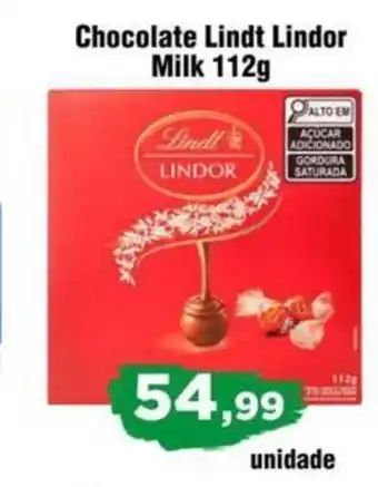 Chocolate Lindt Lindor Milk 112g