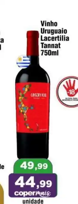 Vinho Uruguaio Lacertilia