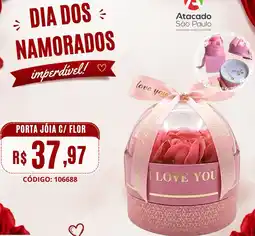 Atacado São Paulo Porta Jóia C/ Flor oferta