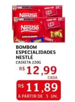 Assaí Atacadista Bombom especialidades nestlé oferta